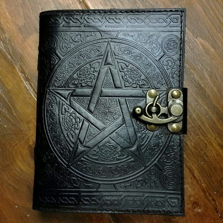 Pentagram Journal, Book of Shadows, Witch Book