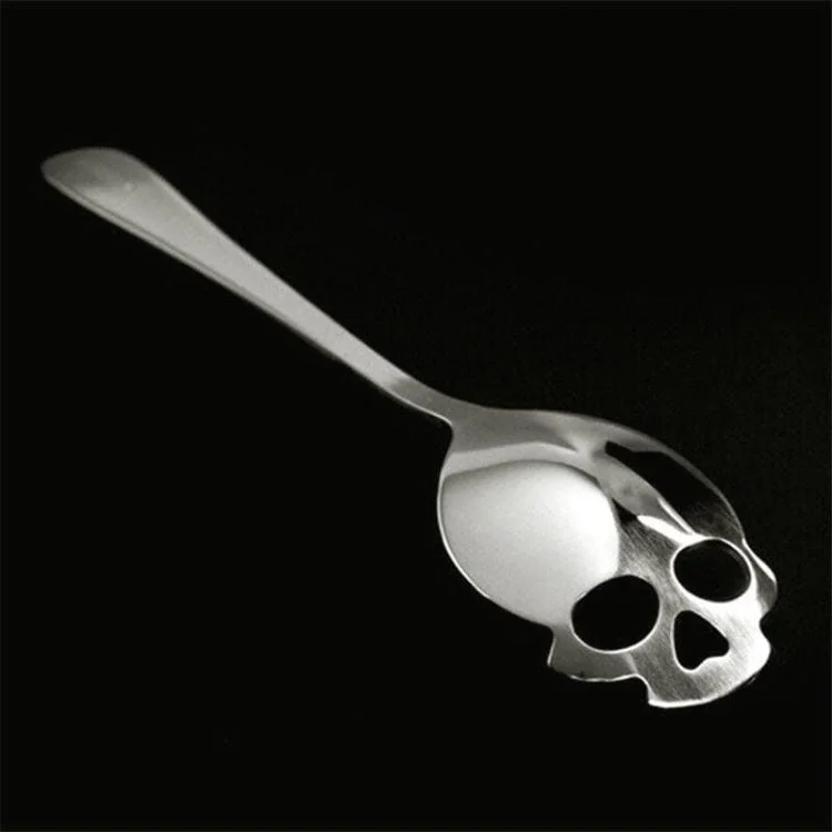 Skull Spoon, Sugar Skull Spoon, Skull Tea Infuser