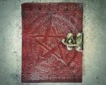 Pentagram Journal, Pentagram Book of Shadows, Occult, Wicca Supplies