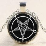 Occult Jewelry, Baphomet, Satanic Necklace