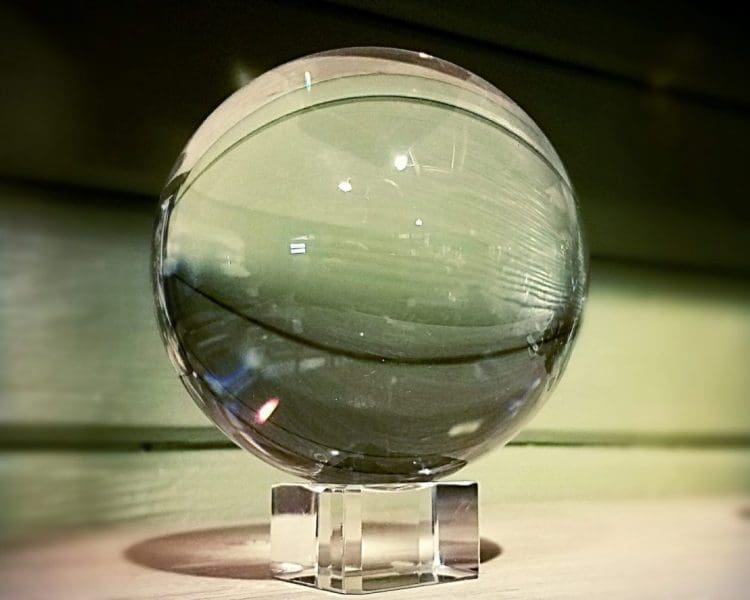 110mm Crystal Ball, Large Crystal Ball Fortune Telling, Quartz