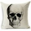 Skull Pillow, Gothic Decor, Horror Decor