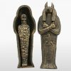 Anubis Coffin with Mummy, Creepy Egyptian