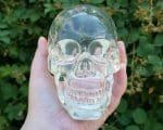 Clear Skull, Crystal Skull, Clear Human Skull, Crystal Human Skull