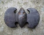 hand carved bat, Jade Bat, Bat talisman
