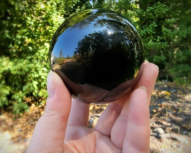 80mm Crystal Ball, Clear Quartz Fortune Telling Ball, 3.15 Inch