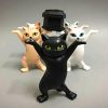 Funeral Cats, Toy Cats with Coffin, Gothic Gift ideas