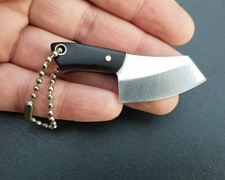Mini Black Cleaver Knife, Tiny Knife, Butcher Oddities For Sale has