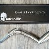 Batesville Casket Key, Vintage Funeral Supplies, Oddities, Curiosities