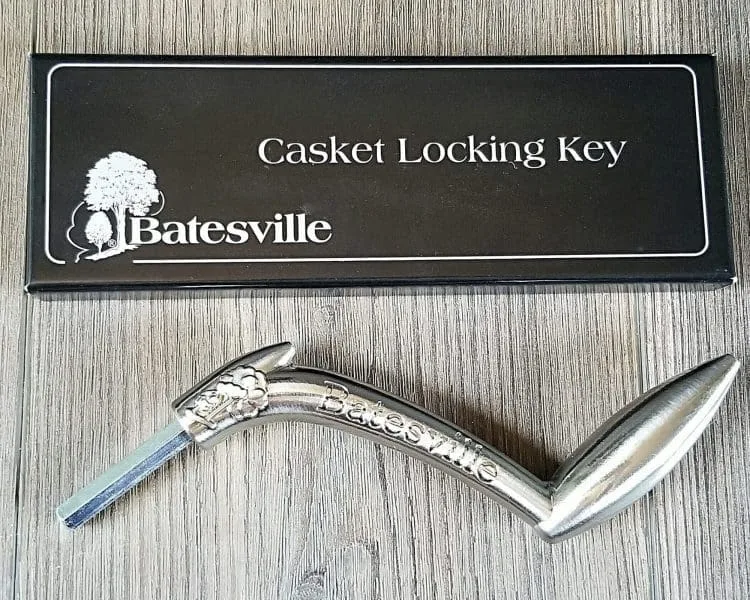 Batesville Casket Key, Vintage Funeral Supplies, Oddities, Curiosities