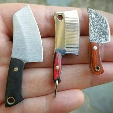 Mini Knife Set, Tiny Knives, Mini Butcher Knife