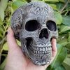 Aztec Skull, Carved Skull, Mexican Skull
