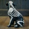 Gothic Decor, Dog Skeleton, Dog Skeleton Figurine