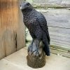 Raven Statue, Crow Statue, Gothic Decor