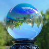 Aurora Crystal Ball, 80mm Crystal Ball, Rainbow Glass Ball