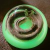 Real Snake In Resin, Real Snake Globe, Oddities Curiosities