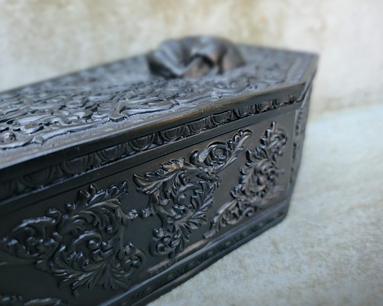 Gothic Gifts, Coffin Jewelry Box, Skull Box, Gothic Jewelry Box