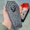 Gothic Gifts, Coffin Jewelry Box, Skull Box, Gothic Jewelry Box