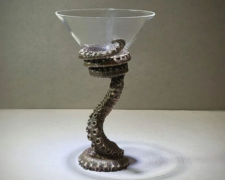 Fancy A Drink In These Cocktail Glasses With Tentacles? - 9GAG