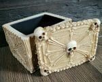 Gothic Decor, Bone Jewelry Box, Gothic Jewelry Box, Ossuary Box