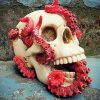 Creepy Octopus Skull, Human Skull, Gothic Decor