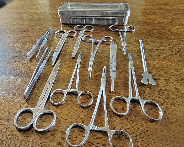 Vintage Style Medical Tools, Oddities Curiosities, Vintage Medical Kit