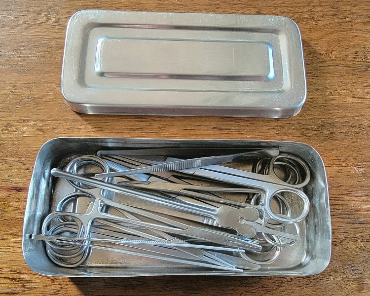 Vintage Style Medical Tools, Oddities Curiosities, Vintage Medical Kit