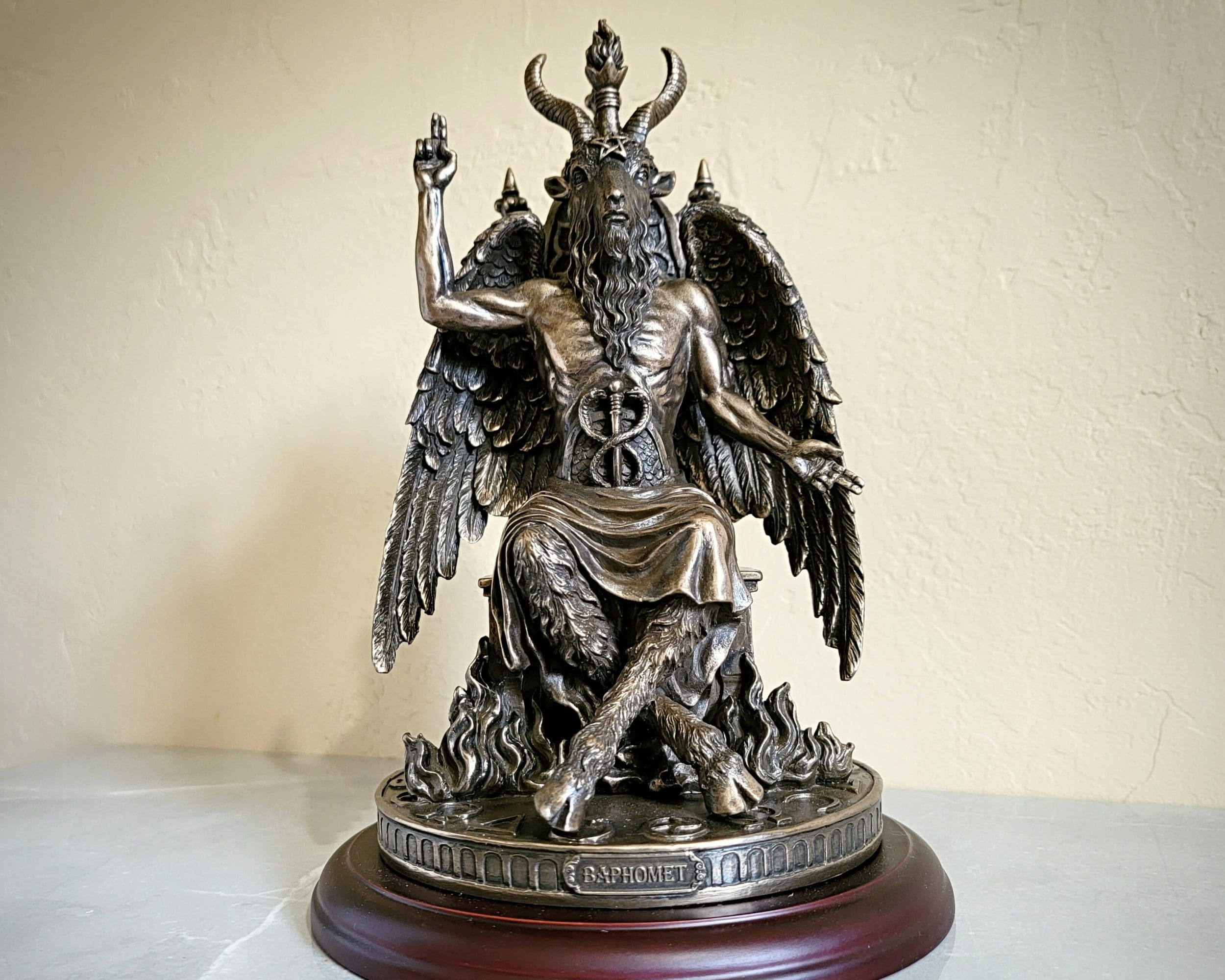 Bronze-Baphomet-Statue-Occult-Stuff-Gothic-Decor