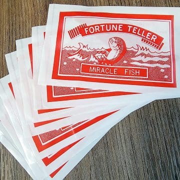 Vintage Fortune Telling Fish, Oddities Gift