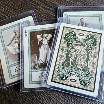 RARE -X4 Strange People Cards, Antique Curiosities 1895
