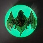 Real bat in Resin, Glow-In-The-Dark Bat, Bat in Dome