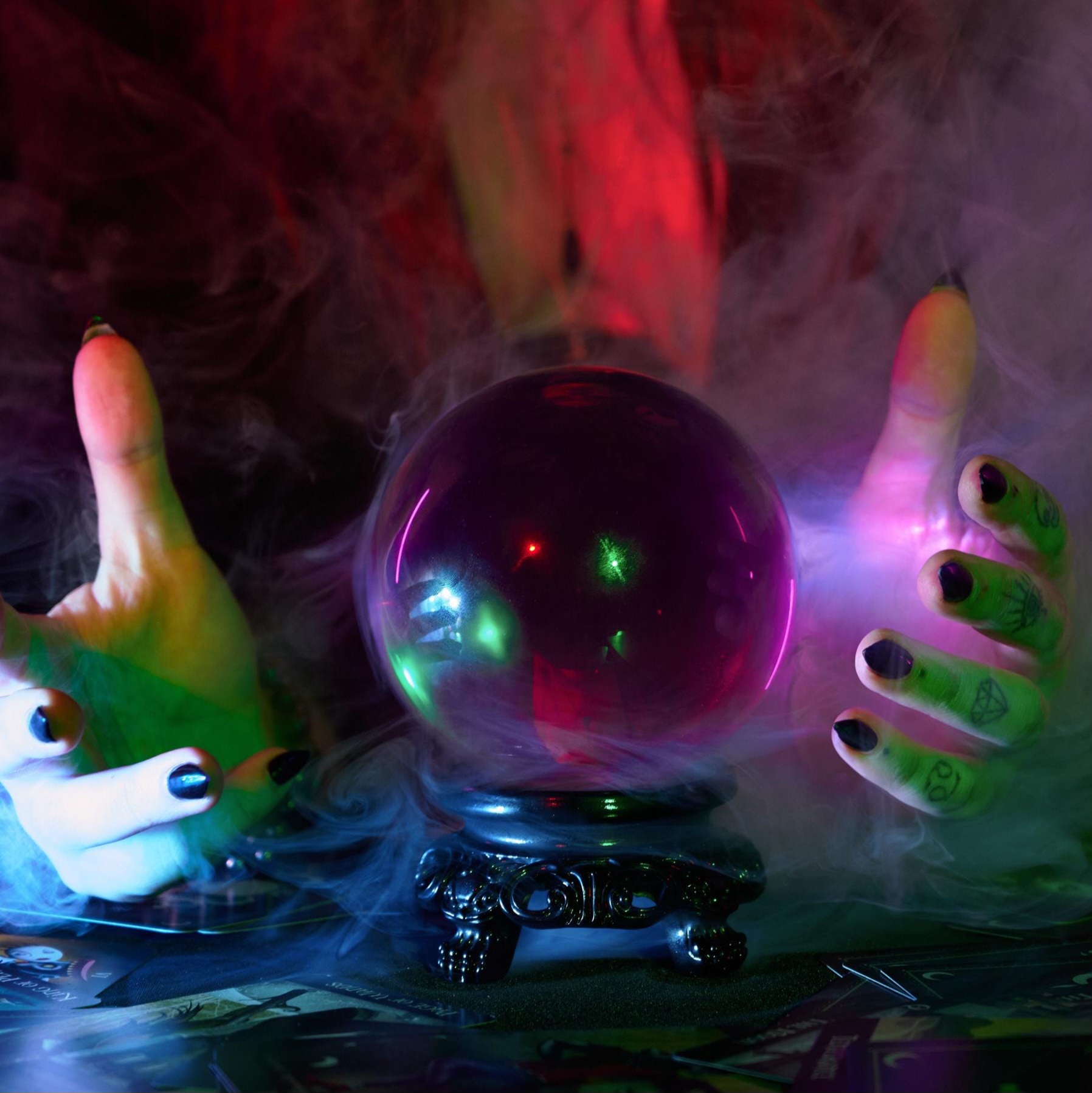 Slide 5 for 110mm Extra Large Purple Crystal Ball, Violet Fortune Telling Ball, 4.3 Inch