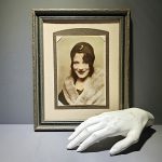 Vintage Photo, Antique Photo, Oddities Decor, Creepy photo of woman