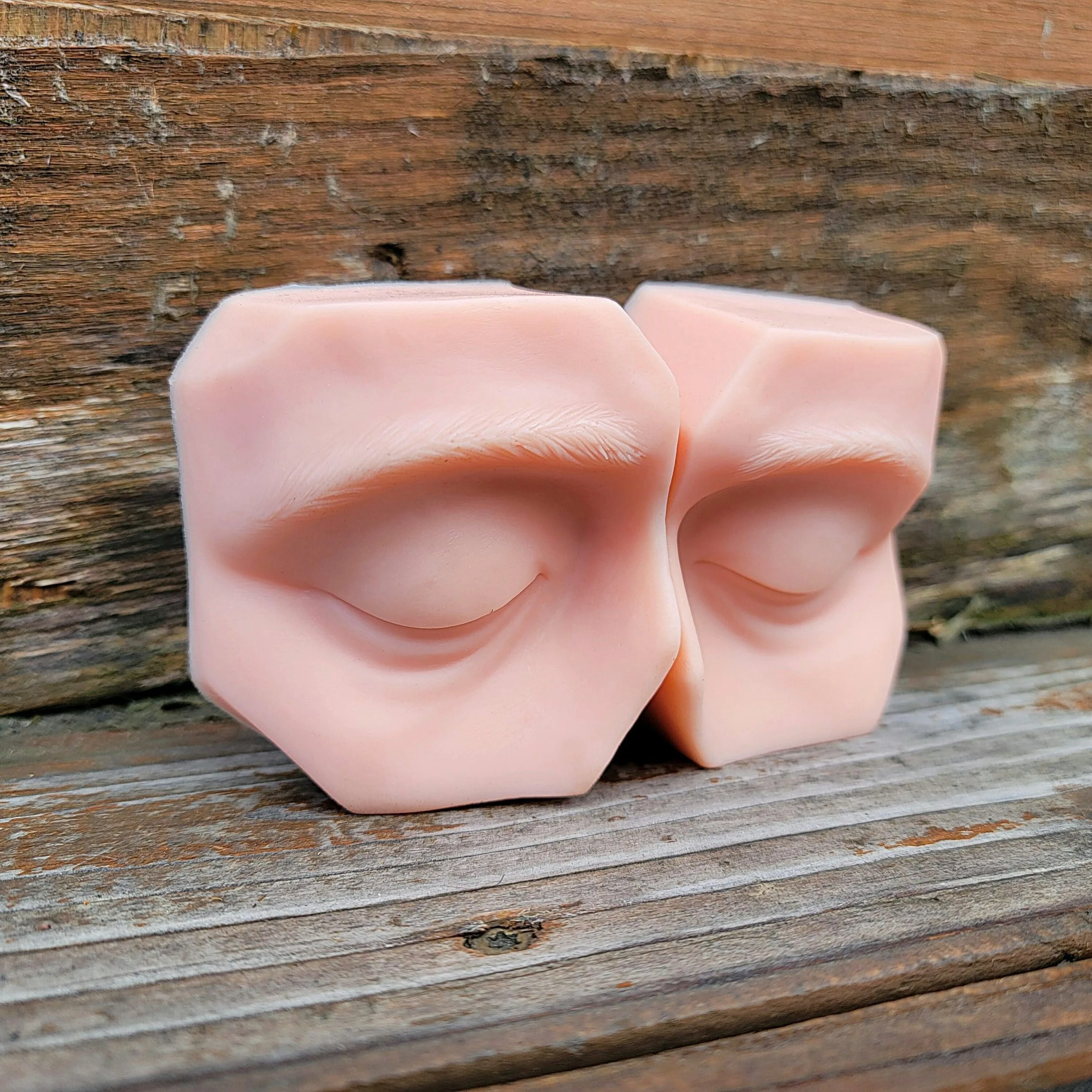Weird Medical Display, Silicone Eyes, Rubber Eyes, Oddities Decor, Medical Model, Human Eyes Model