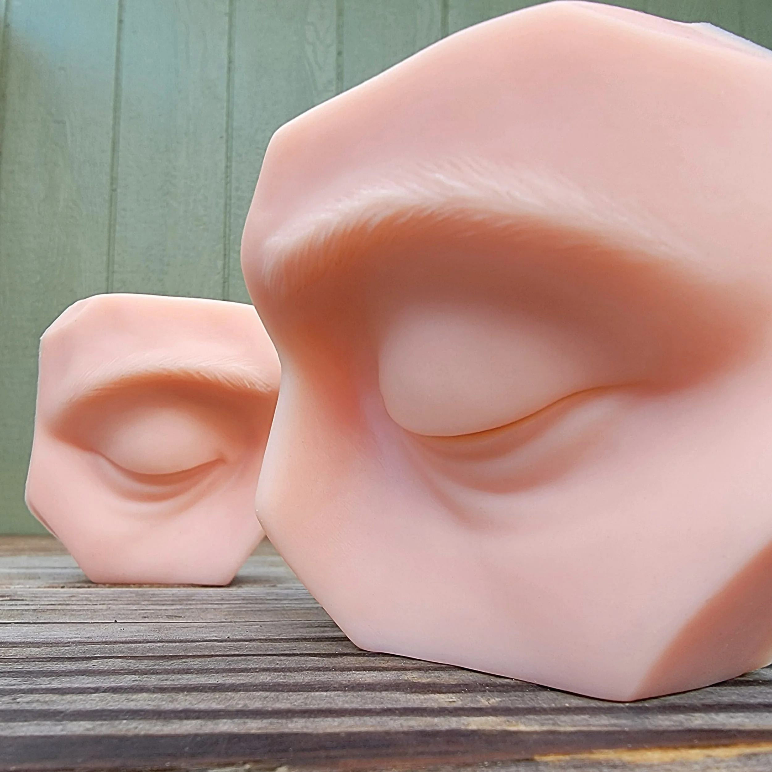Weird Medical Display, Silicone Eyes, Rubber Eyes, Oddities Decor, Medical Model, Human Eyes Model