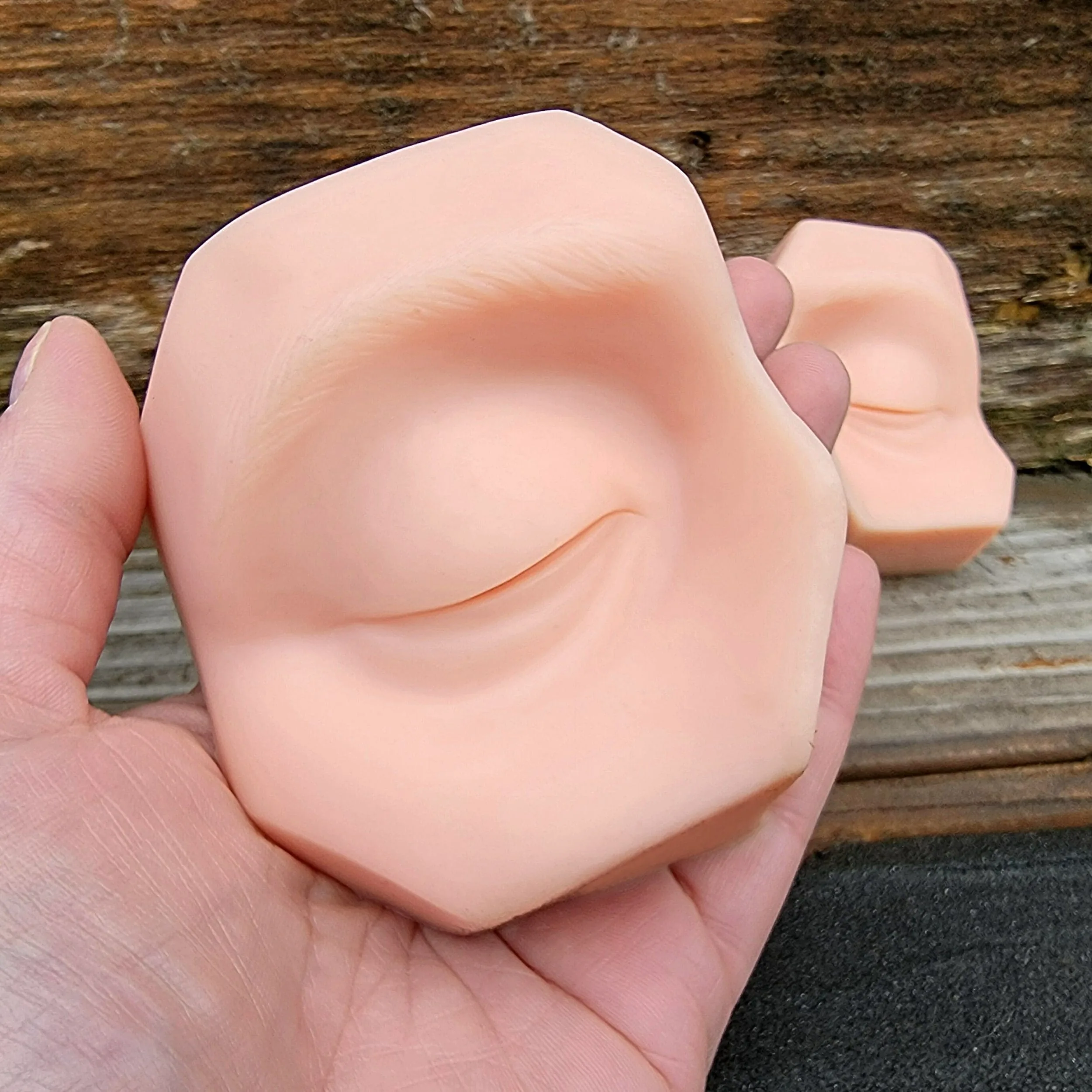 Weird Medical Display, Silicone Eyes, Rubber Eyes, Oddities Decor, Medical Model, Human Eyes Model