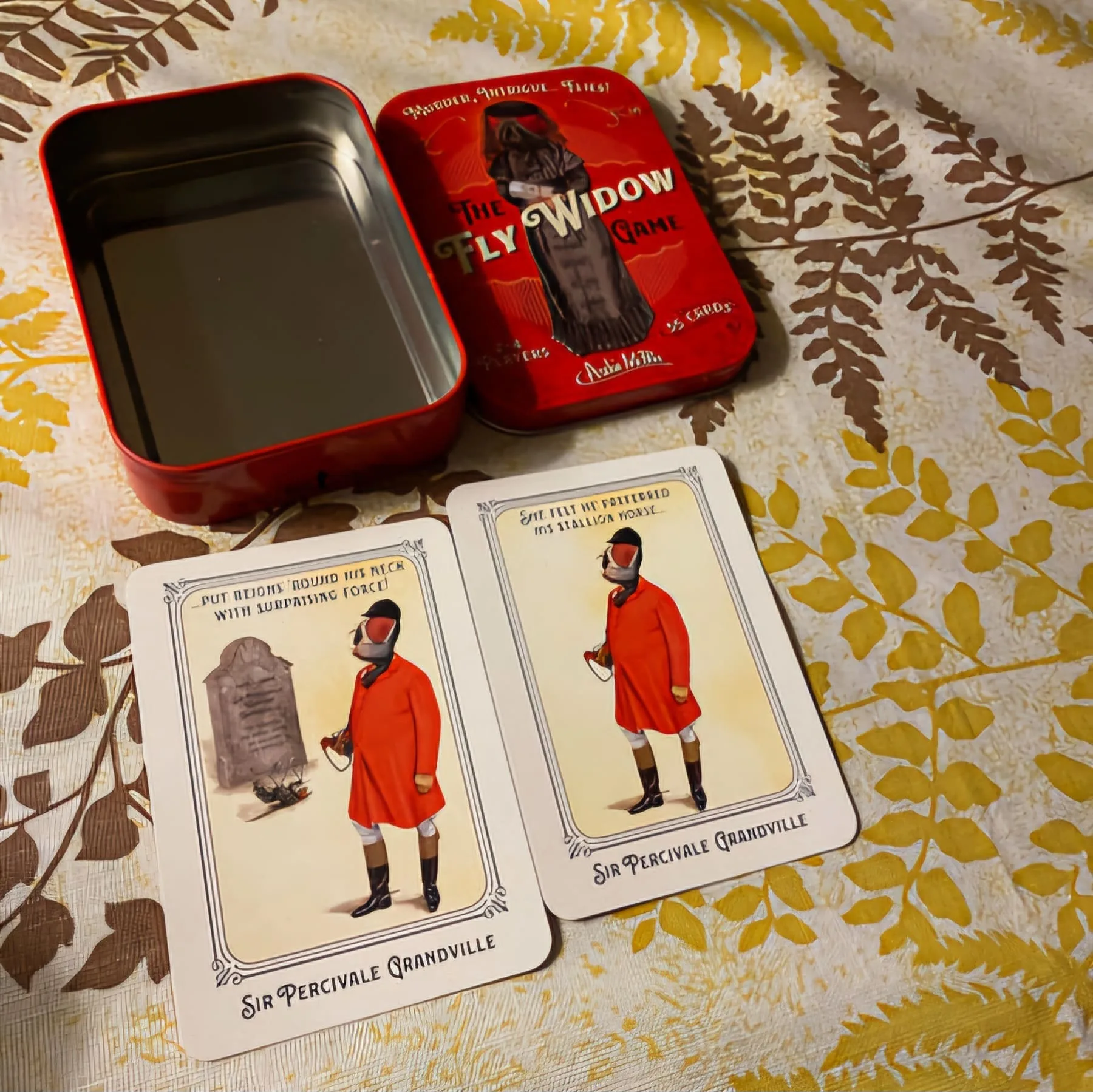 Slide 3 for Fly Widow Card Game