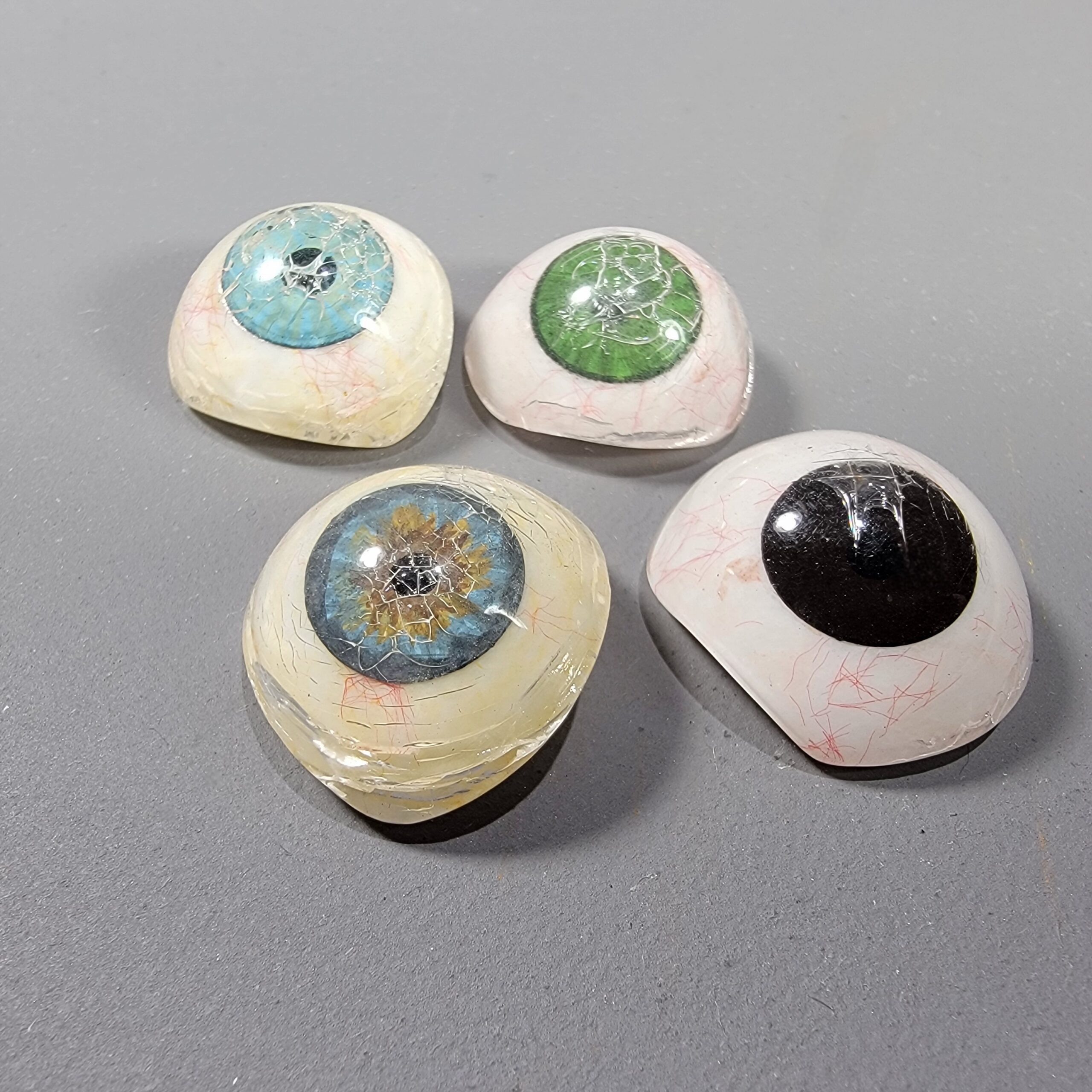 Slide 6 for DISCOUNT -Prosthetic Human Eyes, Imperfect Vintage Style Acrylic Fake Eyes