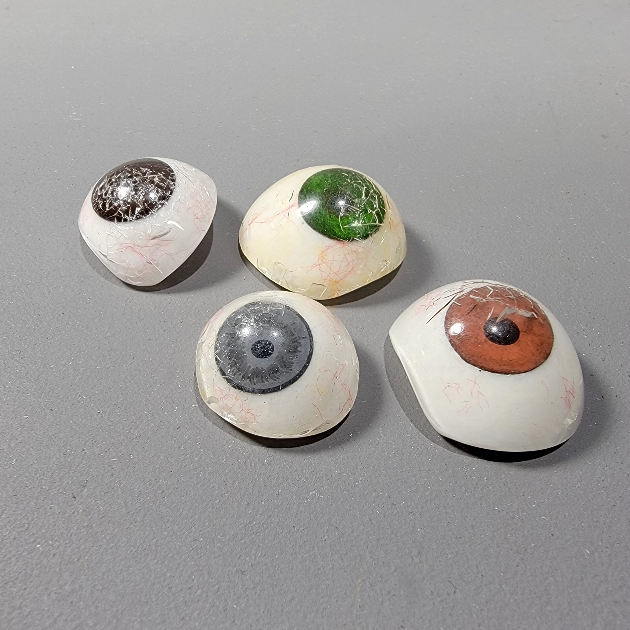 Slide 4 for DISCOUNT -Prosthetic Human Eyes, Imperfect Vintage Style Acrylic Fake Eyes