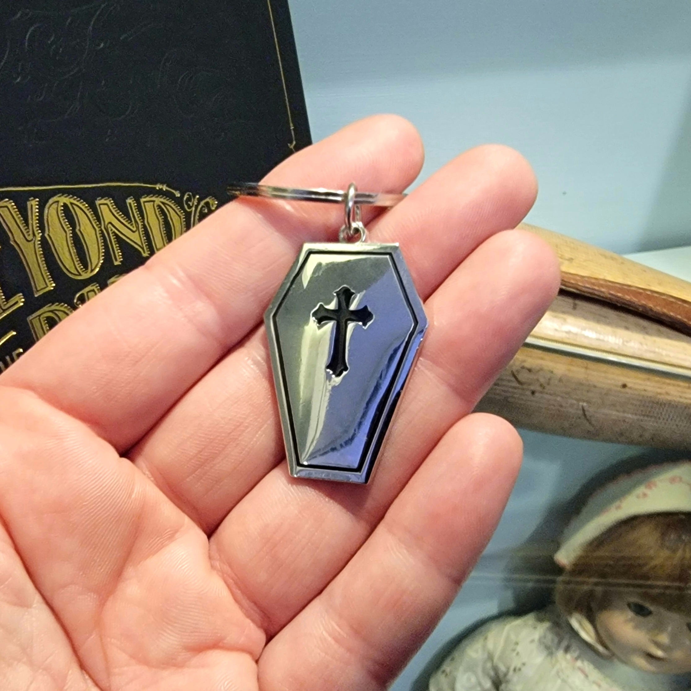 Slide 4 for Gothic Keychain Collection – Choose Your Style