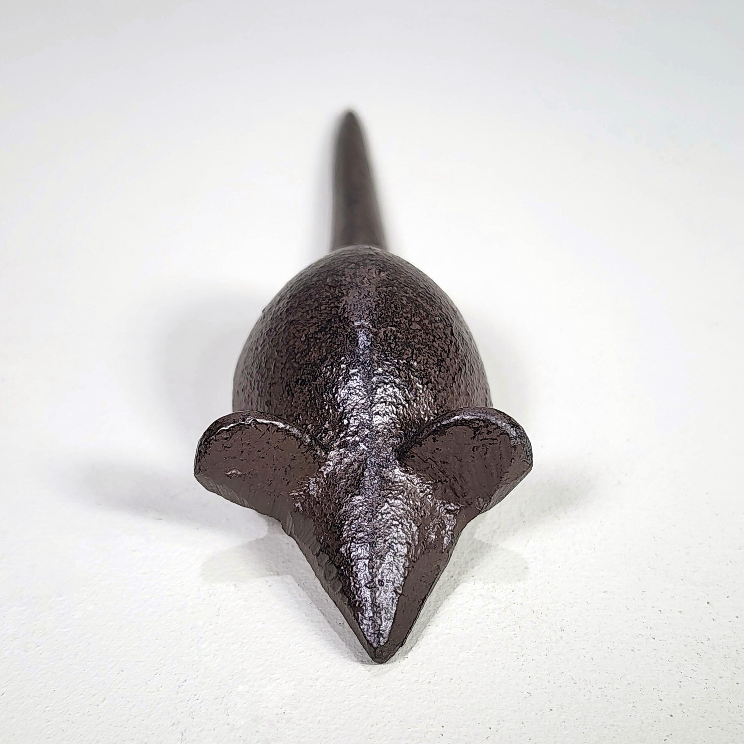 Slide 3 for Cast Iron Brown Mouse Figurine, 4.5 Inch