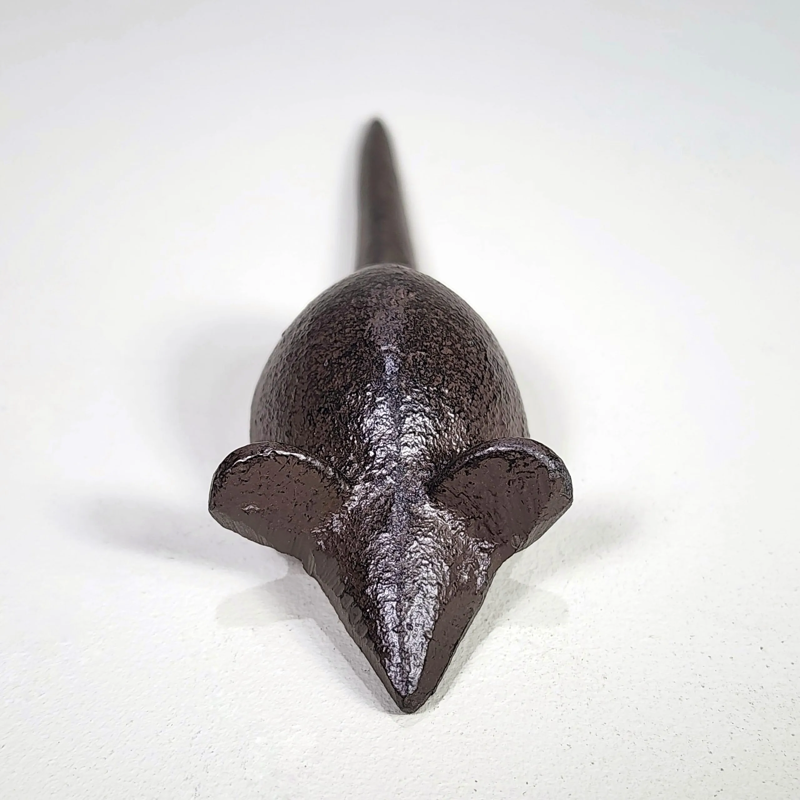 Slide 3 for Cast Iron Brown Mouse Figurine, 4.5 Inch
