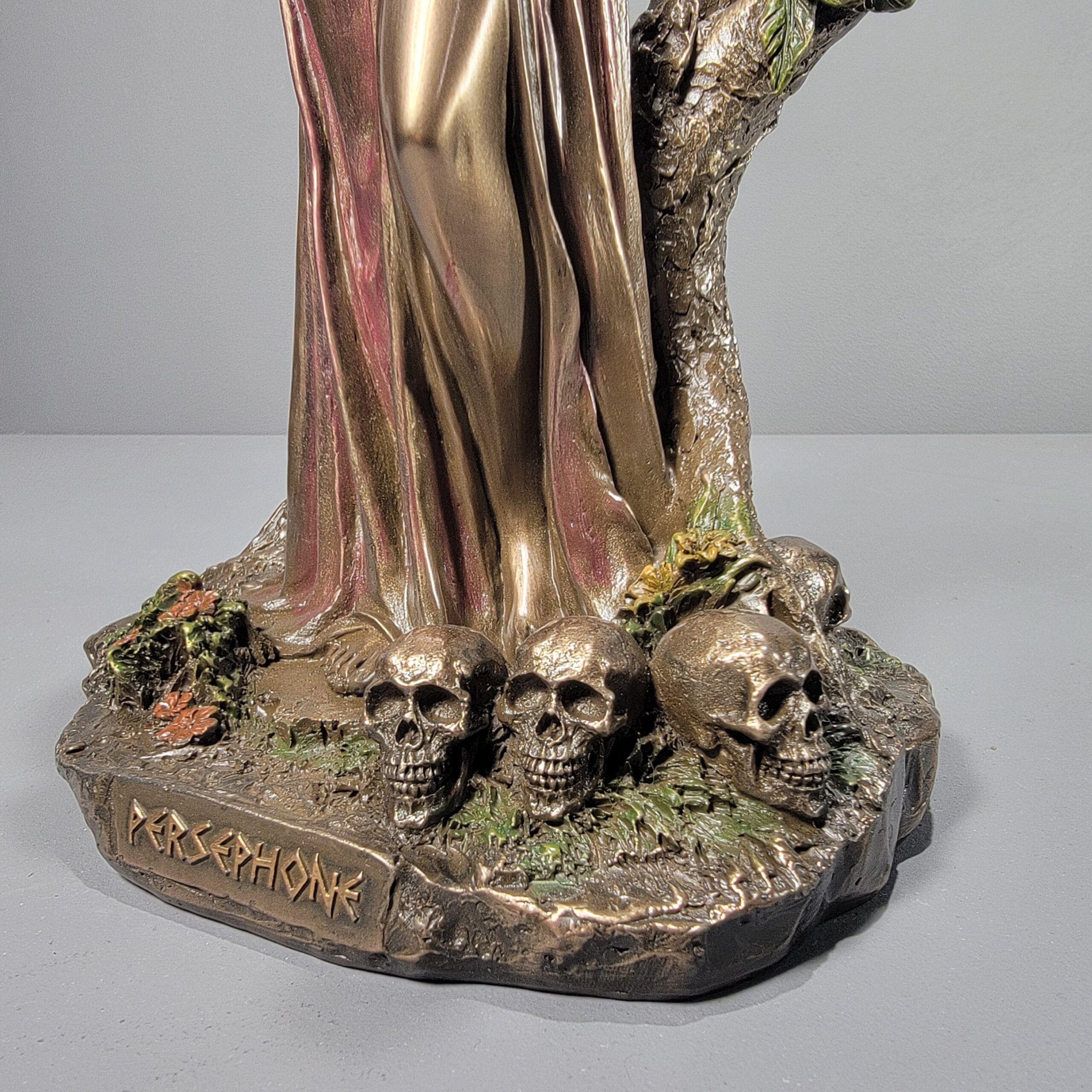 Slide 4 for Bronze Persephone Statue, Greek Goddess