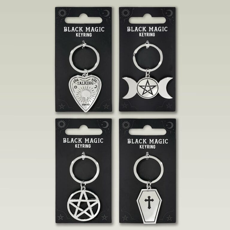 Slide 1 for Gothic Keychain Collection – Choose Your Style