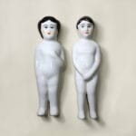 Porcelain Dolls, Ceramic Dolls, Curio Cabinet, Oddities Decor