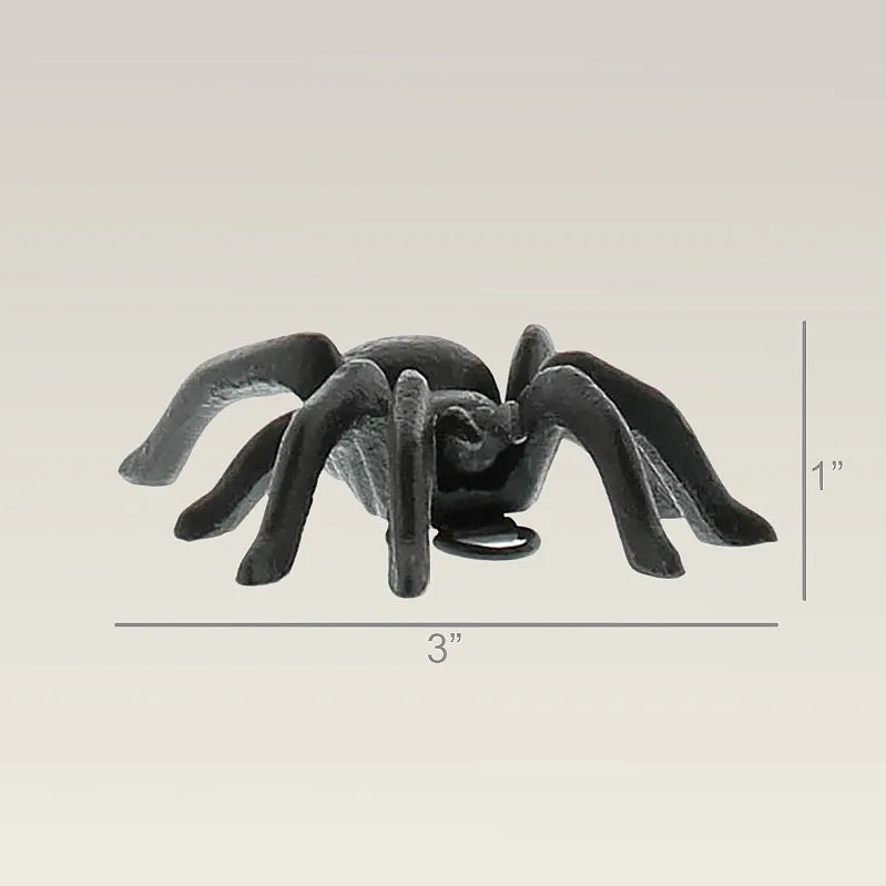 Slide 5 for Cast Iron Hanging Black Spider, 3.5 Inch