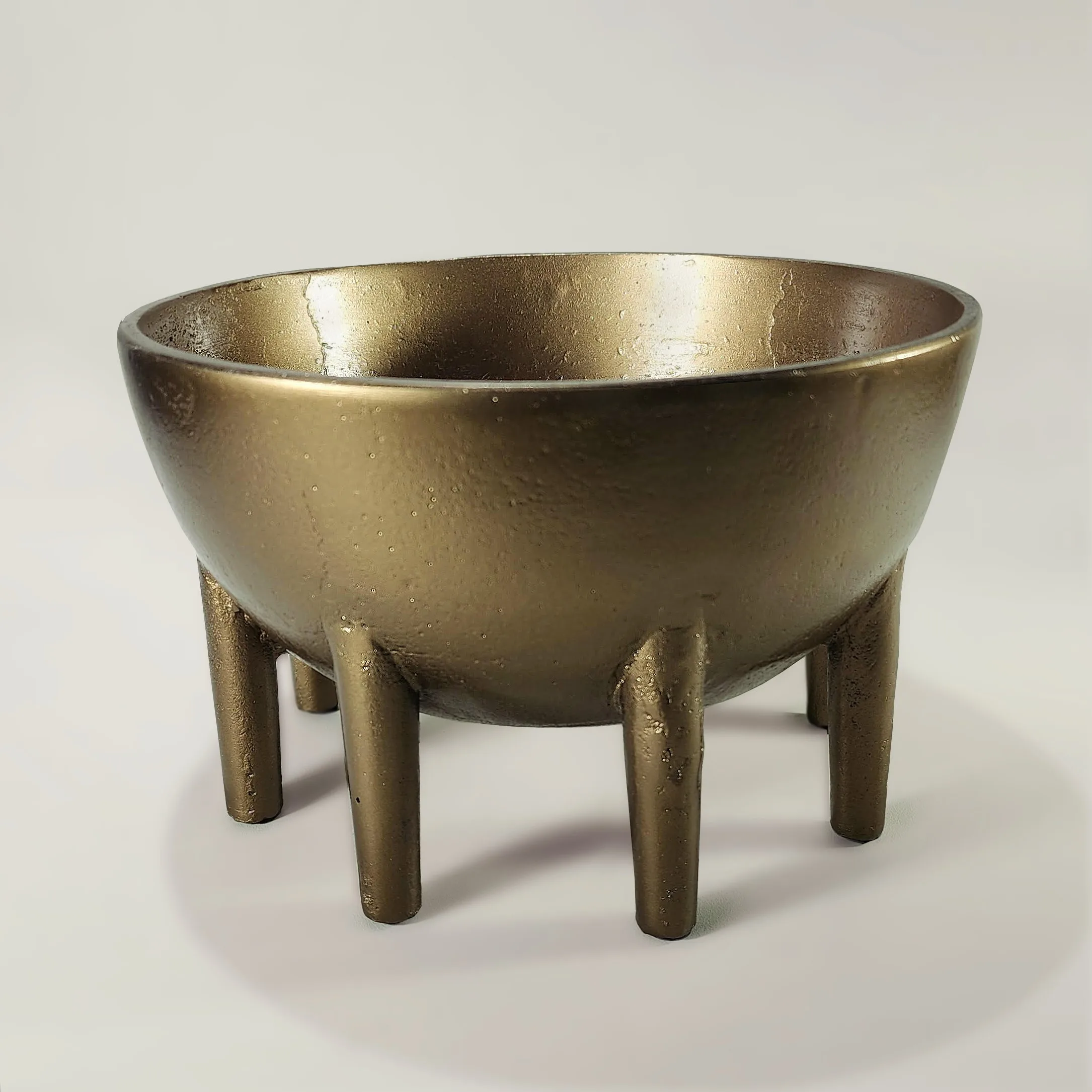 Kraken Bowl, Modern Gold Decor, Unique High End Oddities Decor