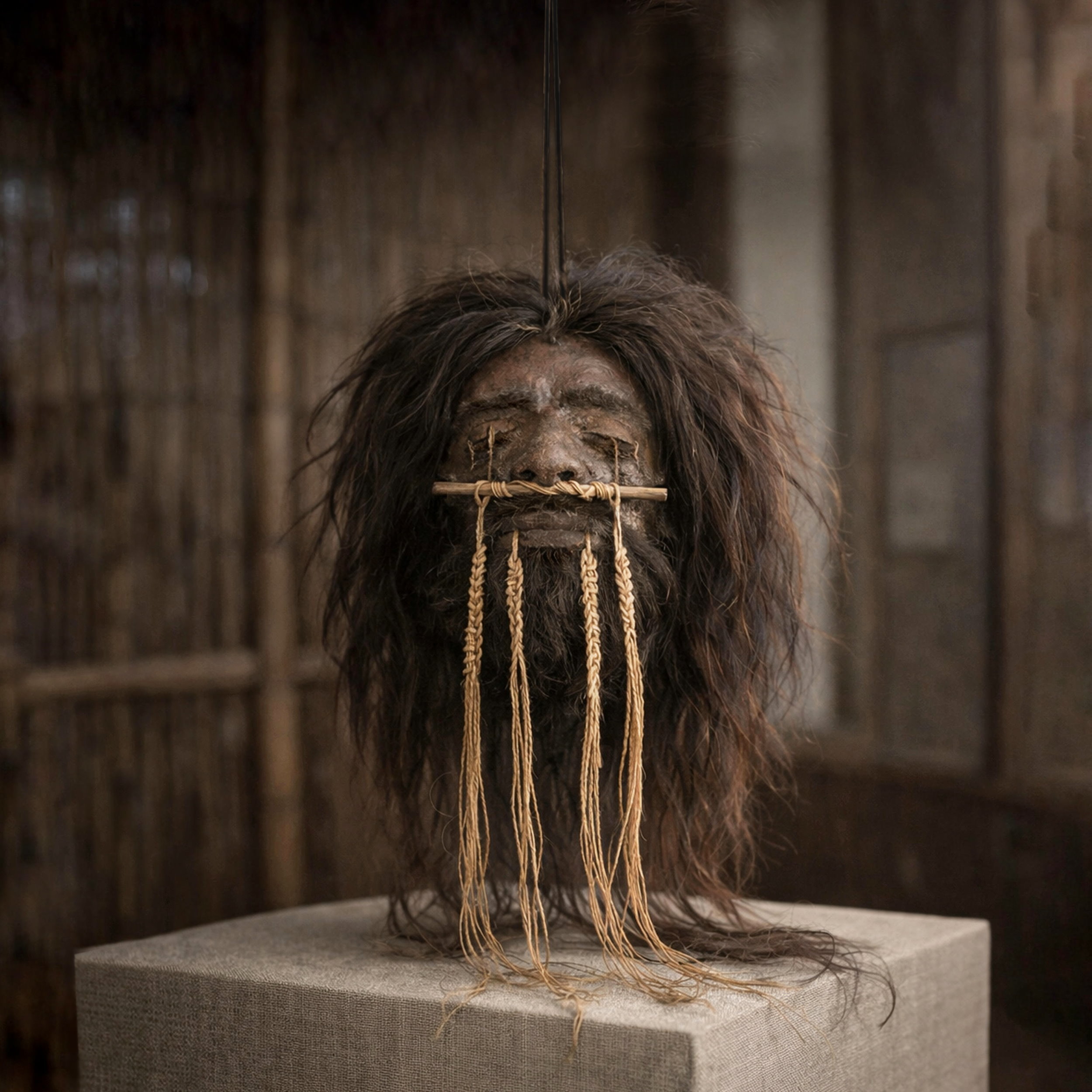 Real Shrunken Head, Oddities For Sale Odds and Ends