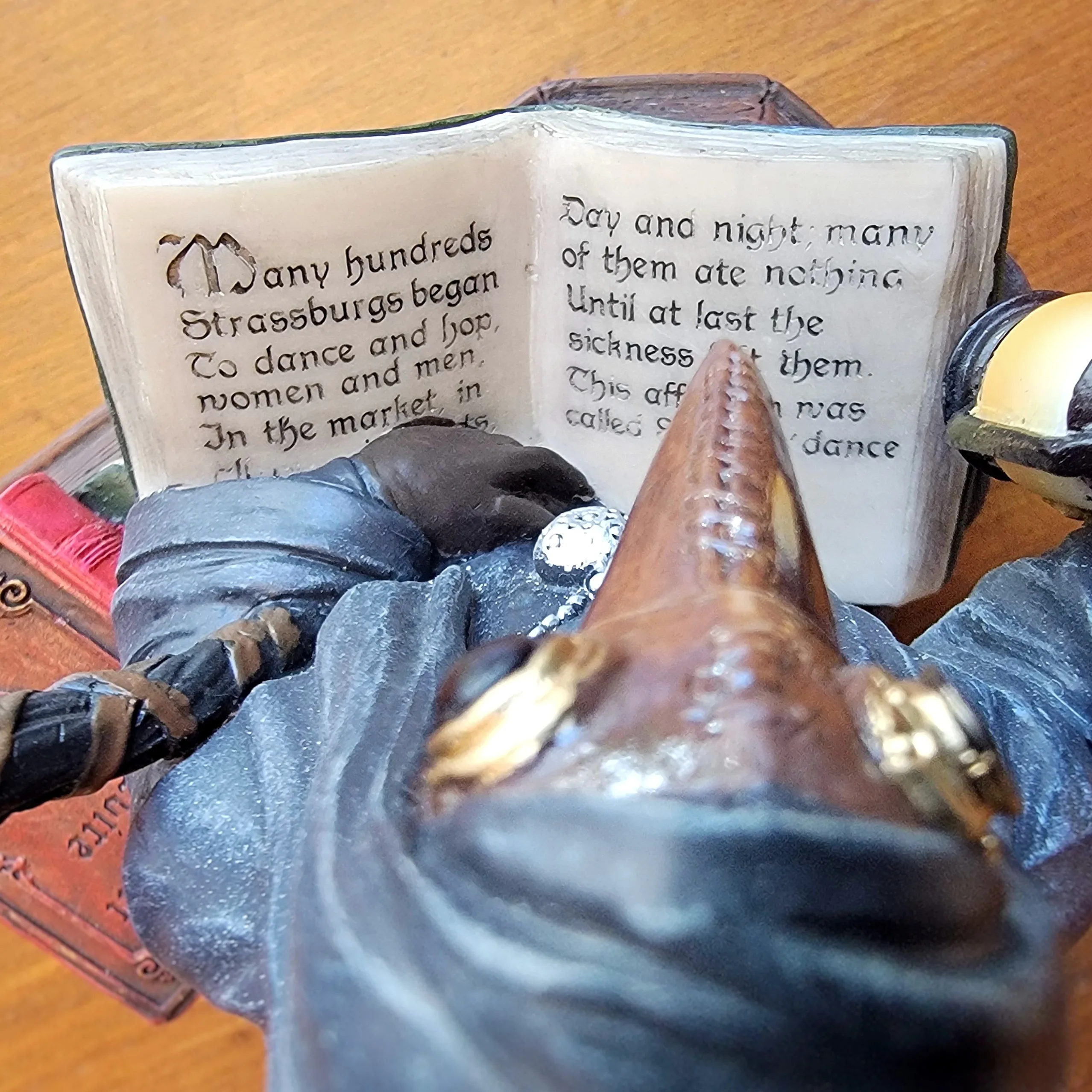 Plague Doctor Statue, Coffin, Mortician, Gothic Decor