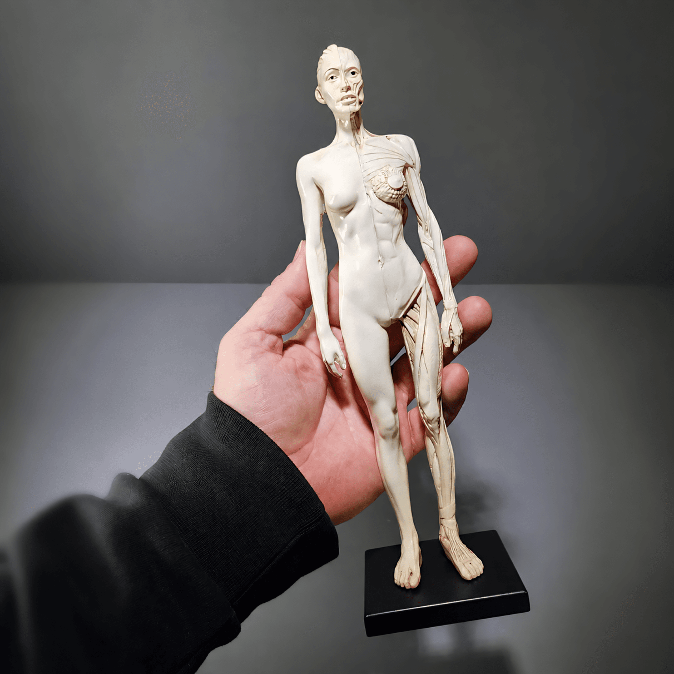 Slide 7 for Anatomical Female Medical Model with Muscles